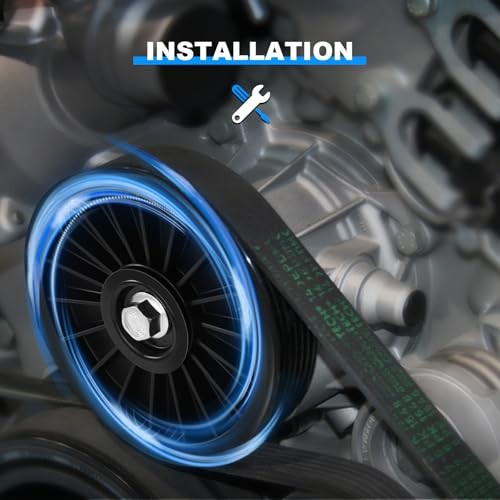 A/C Compressor Bypass Pulley 34209 Durable Replacement for Smooth AC