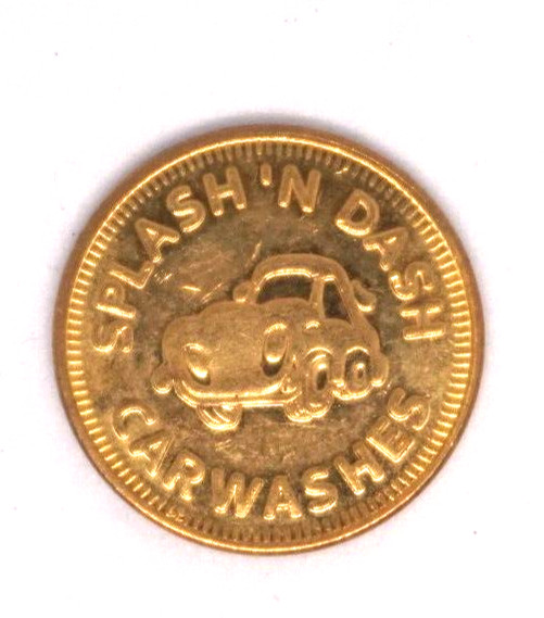 Token 25mm Splash 'N Dash Car Washes HM