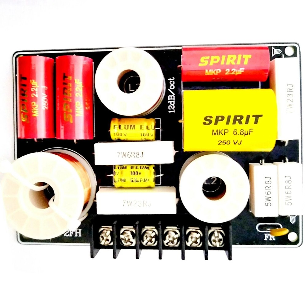 1pc 200W crossover filter 2-way 2-unit audio speaker crossover board