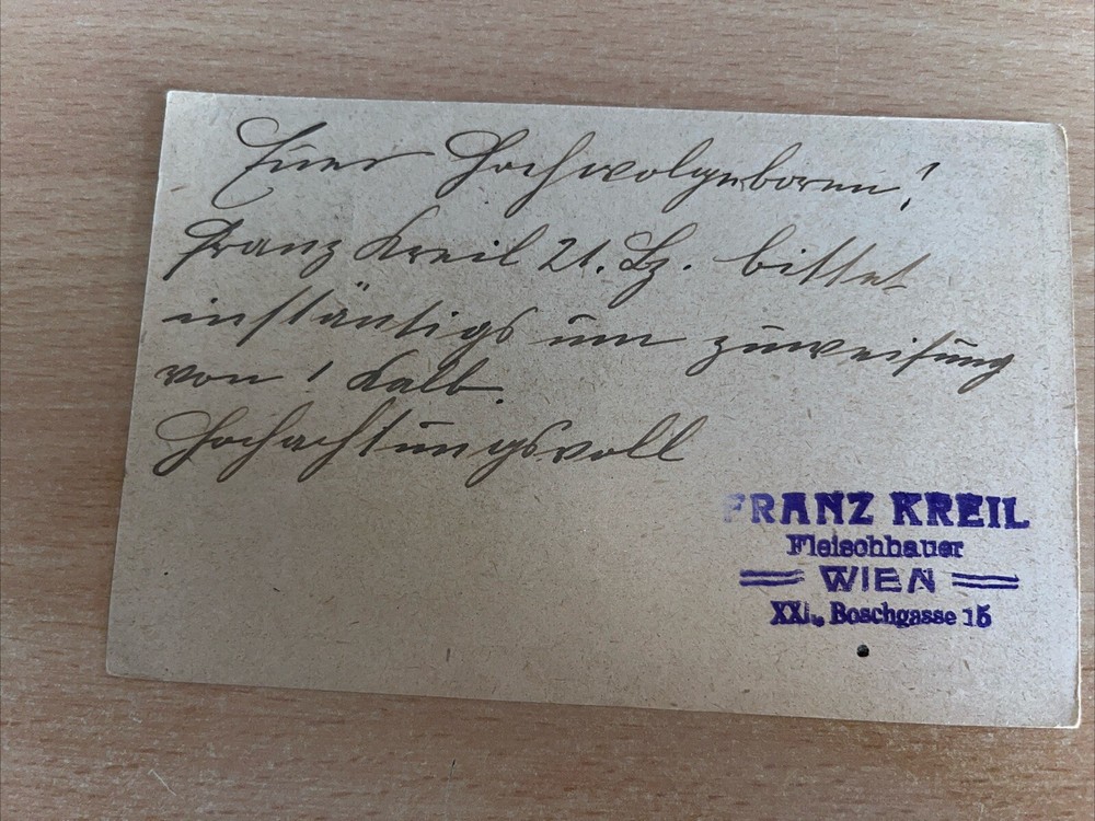 1918 5 x Postcards (Printed) posted in Austria