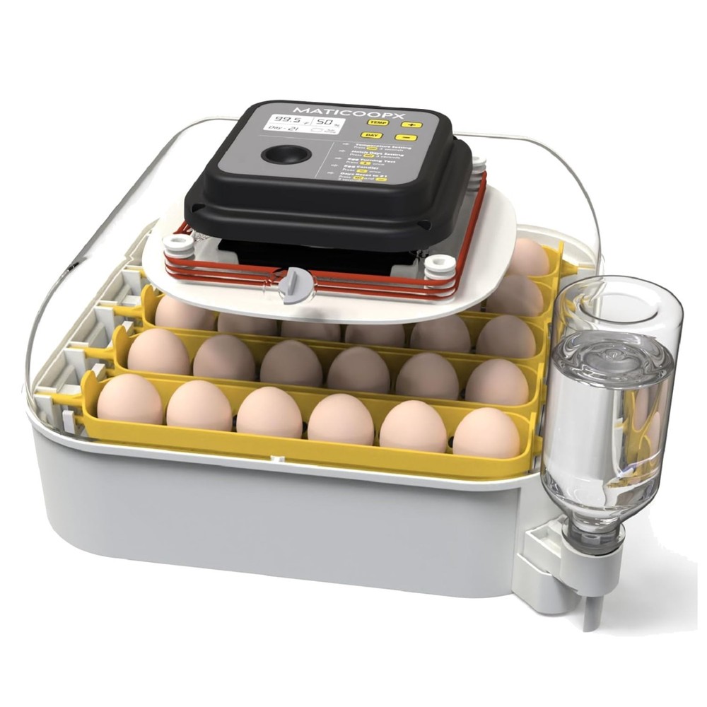 30 Egg Automatic Incubator with Humidity Display for Optimal Hatching Success