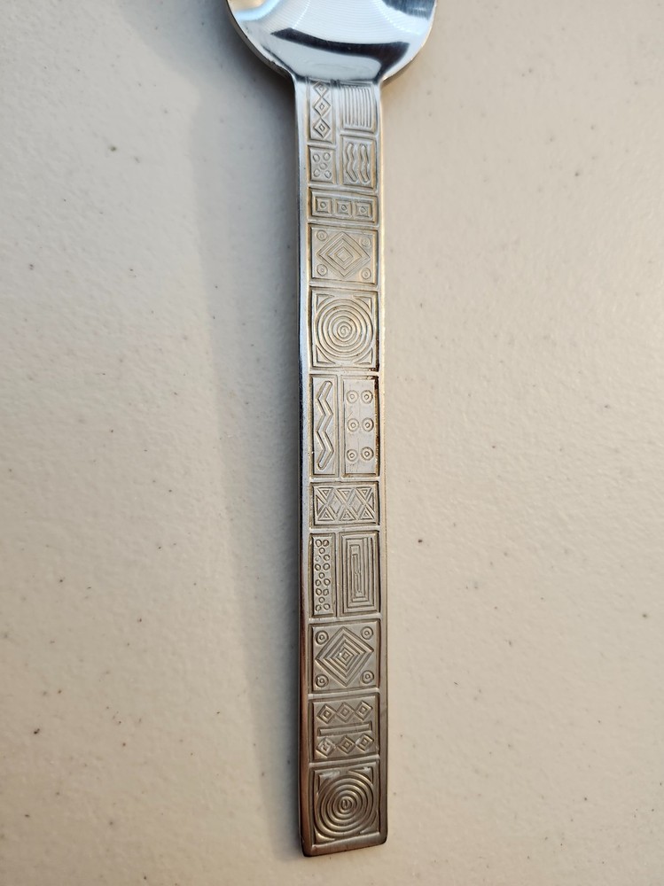 JC Penney JCP Stainless Aztec Glossy Silverware CHOICE Flatware