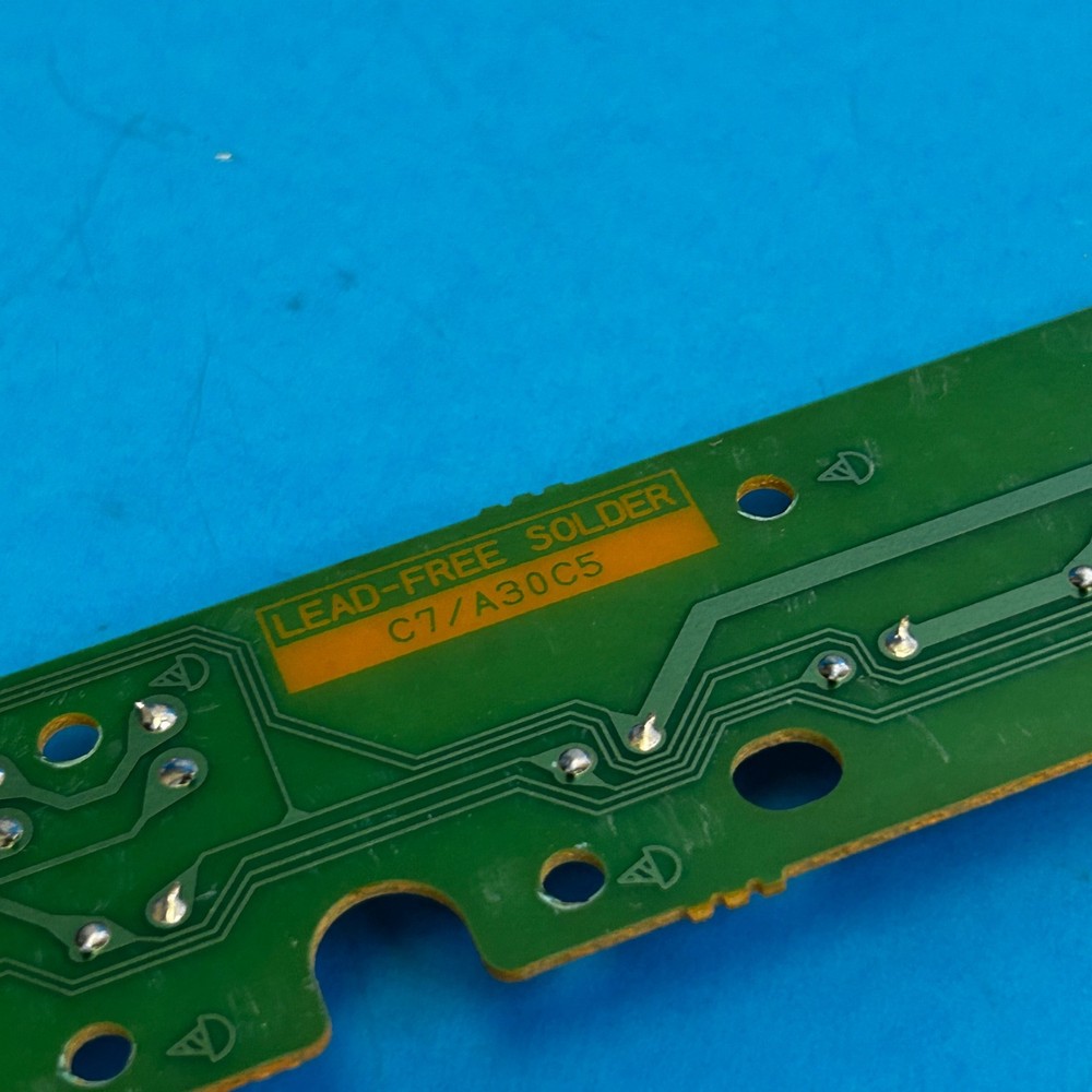 CASIO CDP-100 Electric Piano Part Select Button Switch Circuit Board - M403-CNA1