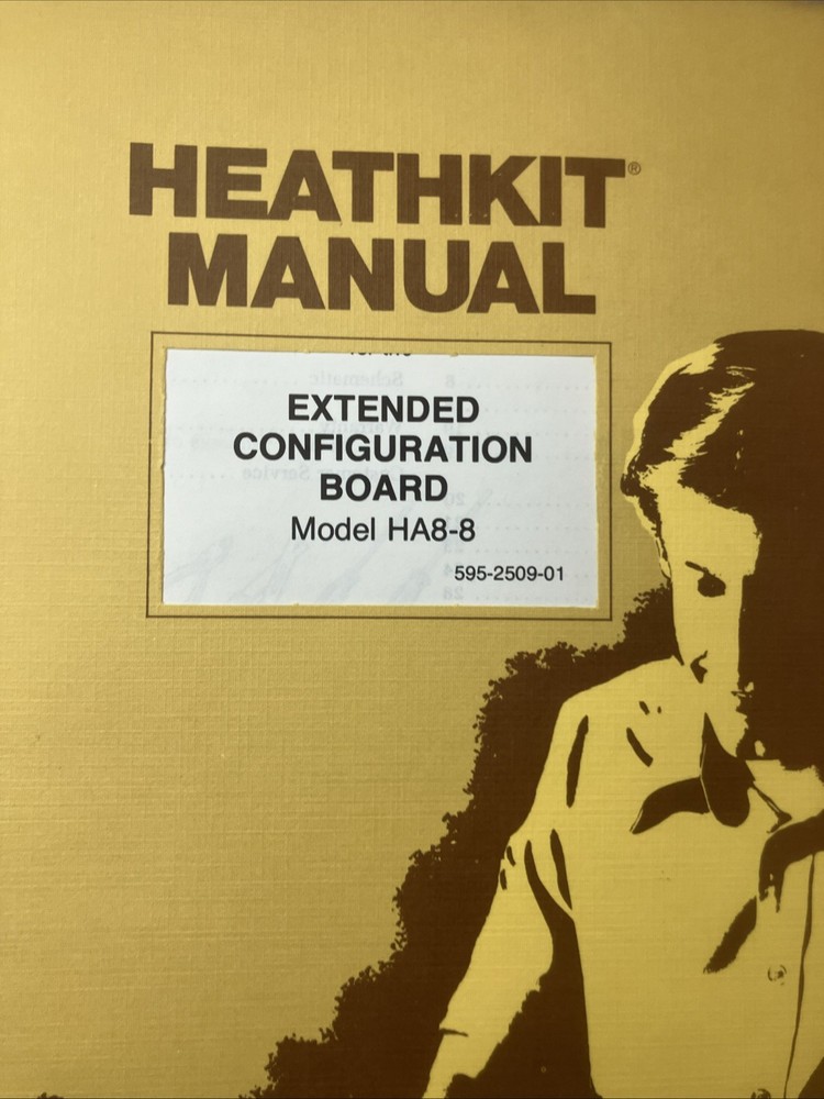 Heathkit HA8-8 Manual Extended Configuration Board