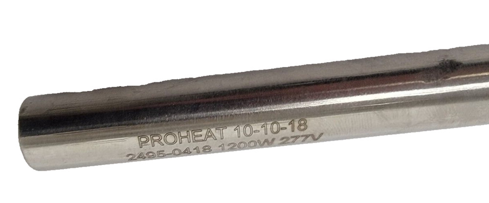 Watlow Heating Element 2495-0418 16MM D X 489MM L,35" Lead