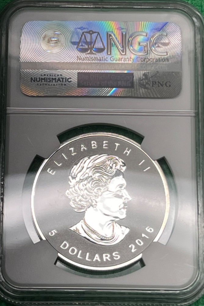 2016 Canada $5 Maple Leaf Monkey Privy Reverse Proof Early Release NGC PF 69