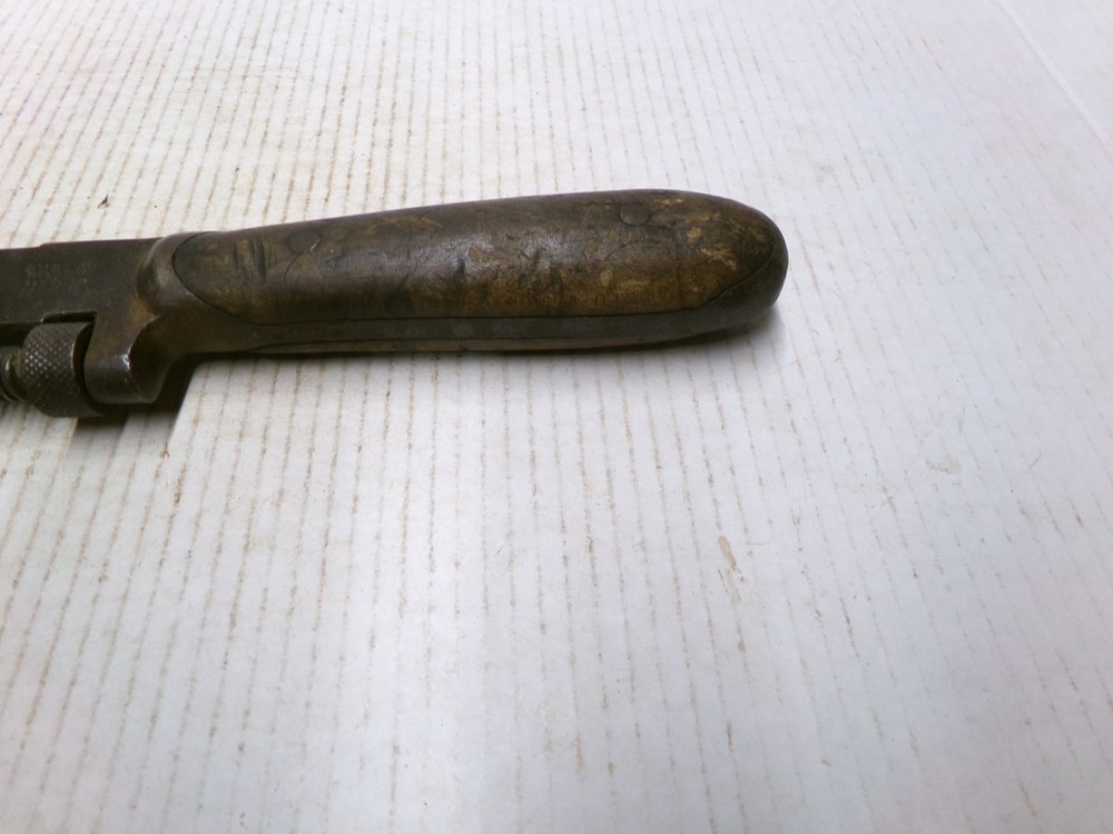 Russwin Perfect Handle Adjustable Pipe Wrench 15" Vintage Tool