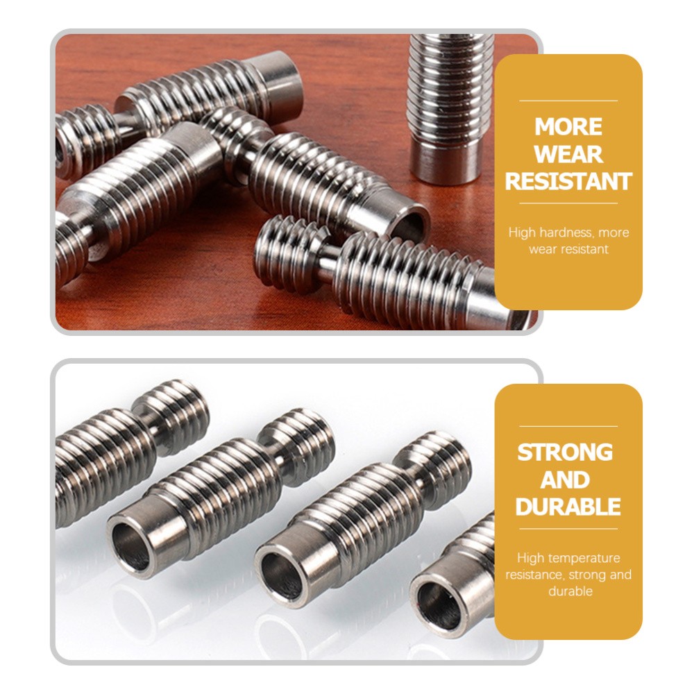 Wear-resistant Throat Tube Titanium Alloy Heatbreak Supper Smooth