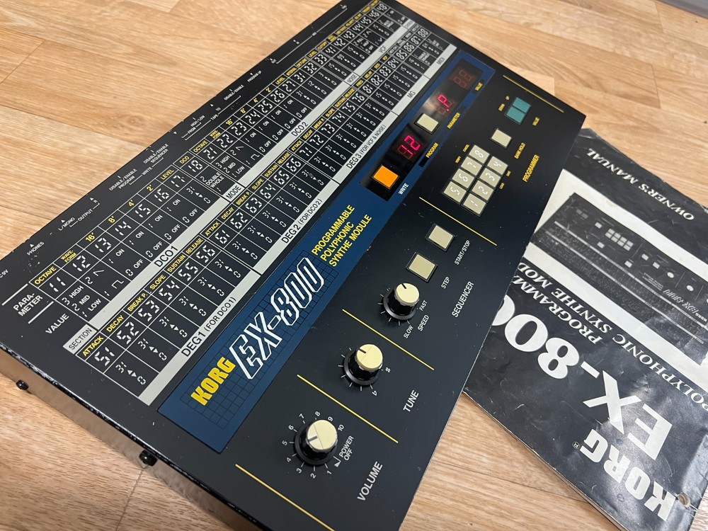 Korg EX-800 MIDI Synth Poly800