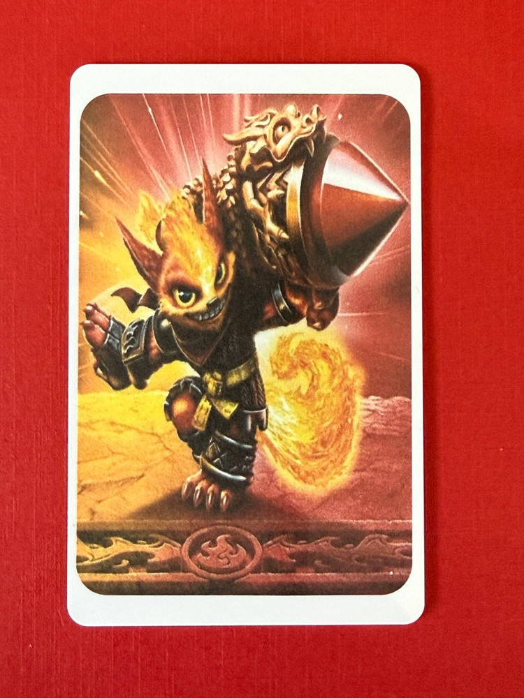 Skylanders Imaginators Flare Wolf NFC Card