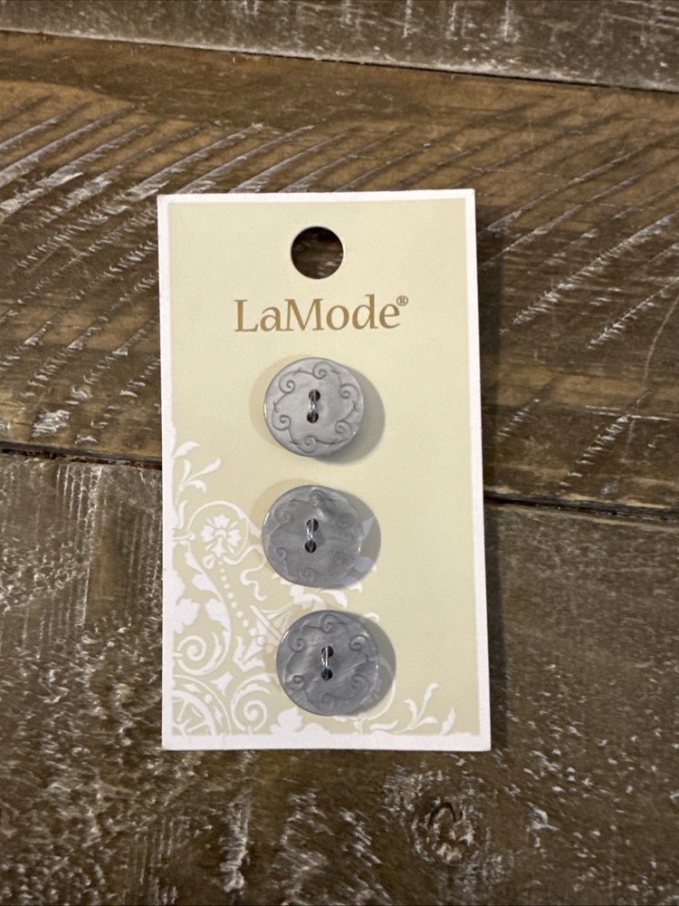 LaMode Buttons 3 Piece 5/8”