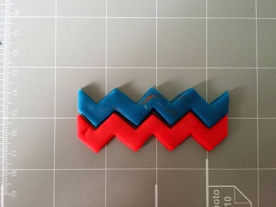 Chevron Cookie Cutter - Choose Your Size