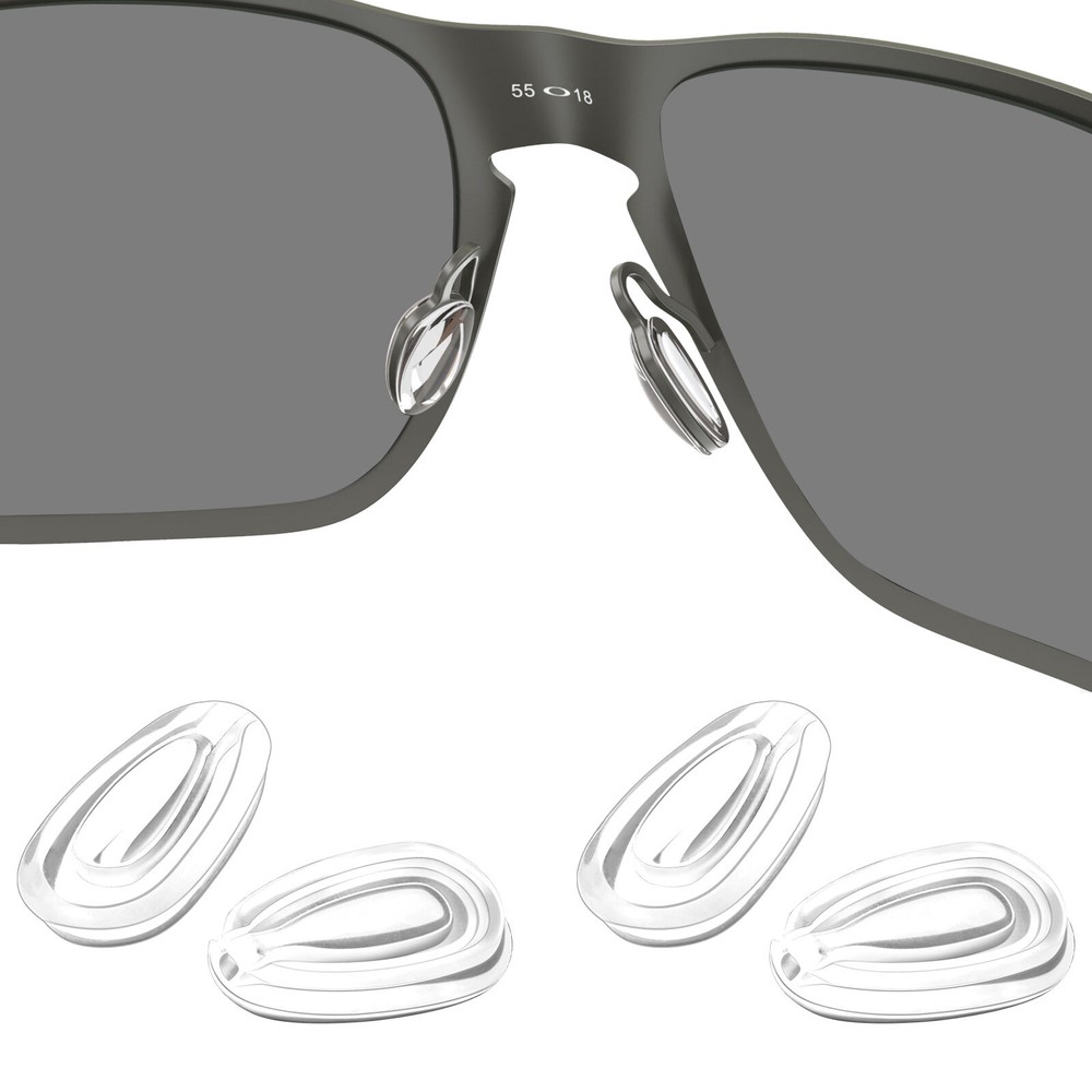 Silicone Replacement Crystal Clear Nose Piece For-Oakley Given/ Wingfold EVS