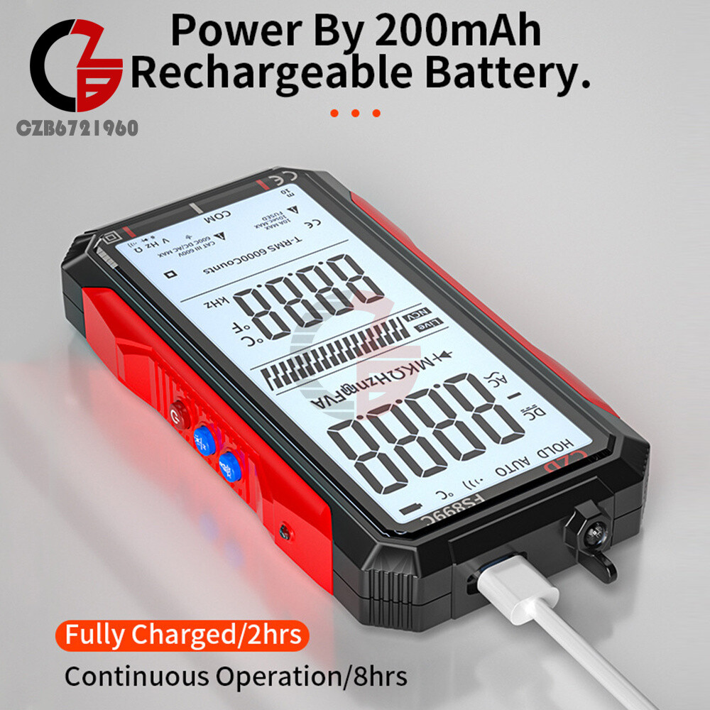 CZD-FS899C Digital Multimeter Auto AC/DC Voltage Current Frequency Meter