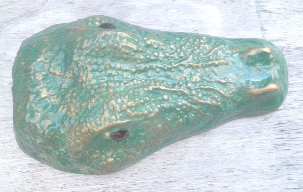 34" alligator gator mold concrete plaster gator .080 abs plastic mould