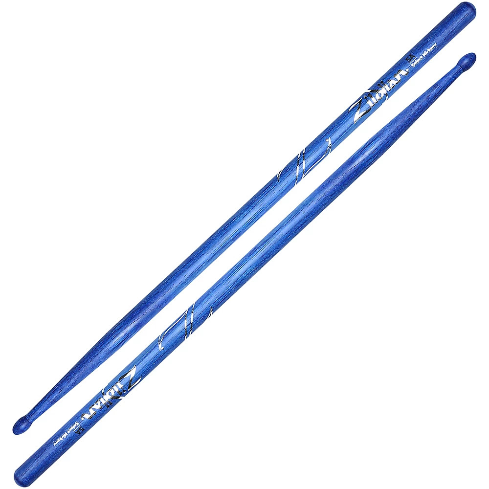 Zildjian Blue Drum Sticks 5A Wood