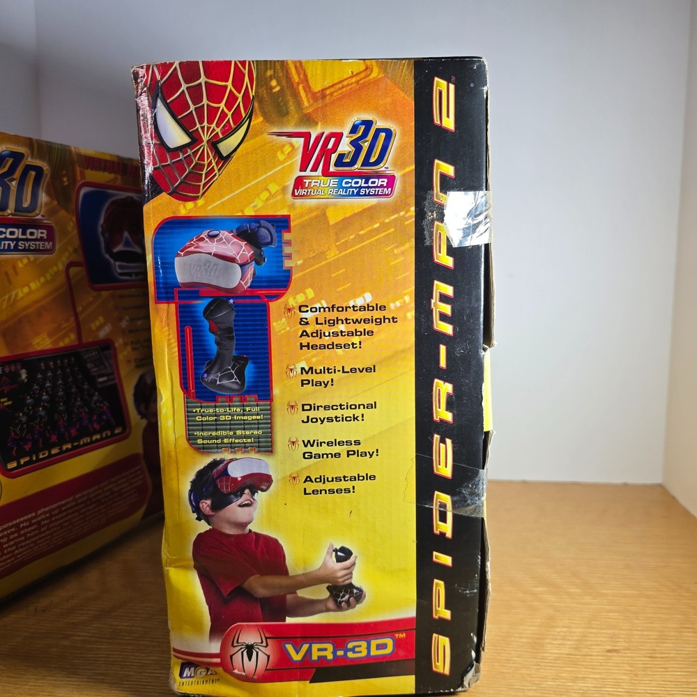 Spider-Man 2 - VR-3D Headset Spider Man Marvel 2004 (Read)