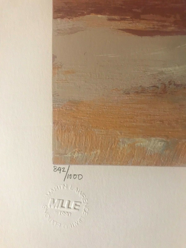 Mark King, "By the Sea 1994" signed & numbered serigraphs ~ 3 Available