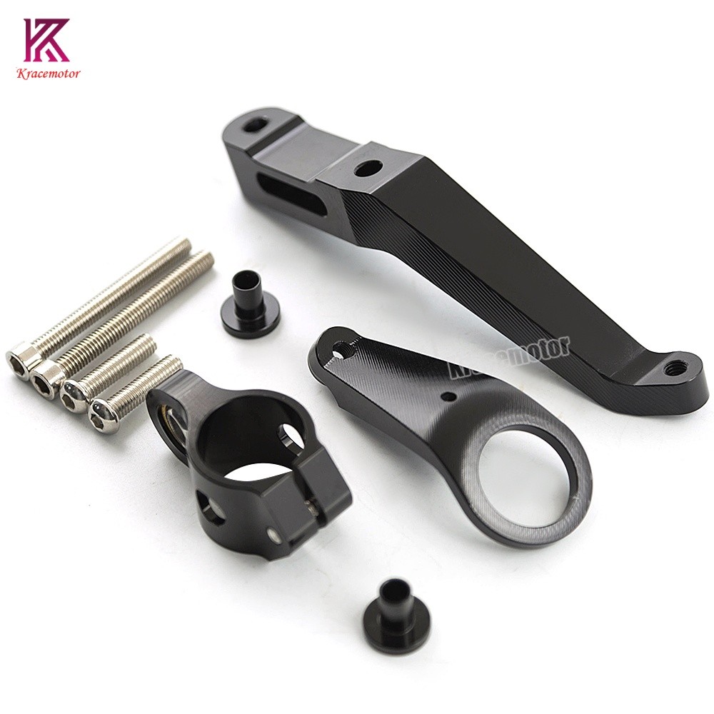 For Honda CBR954RR 2002-2003 CNC Steering Damper Stabilizer Bracket Kit Mounting