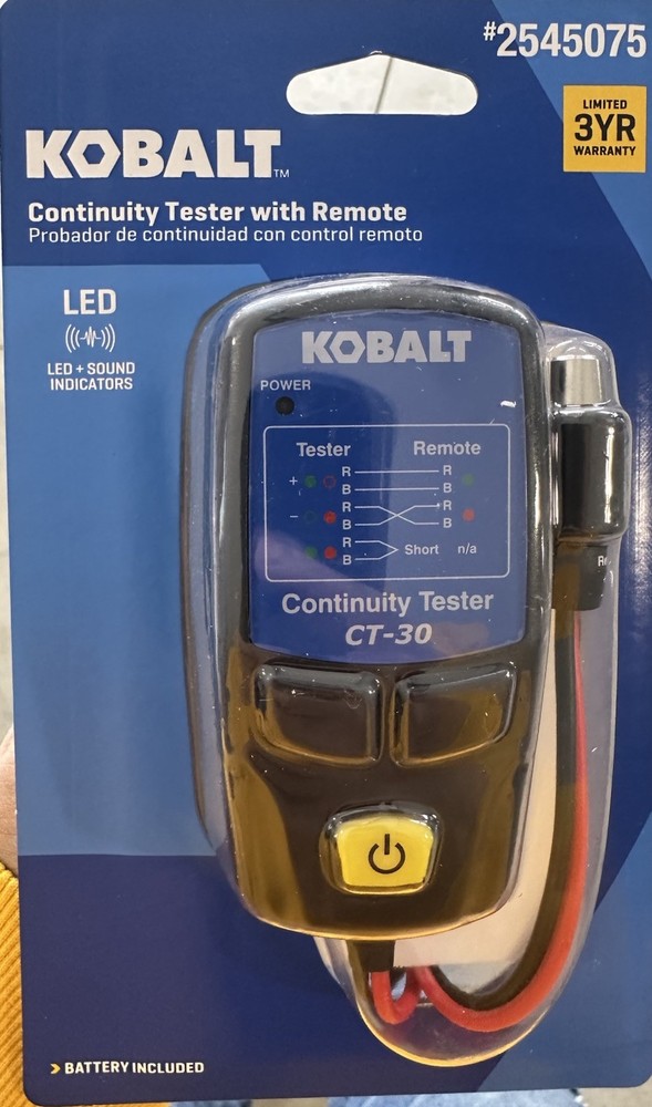 Kobalt Analog Display Specialty meter