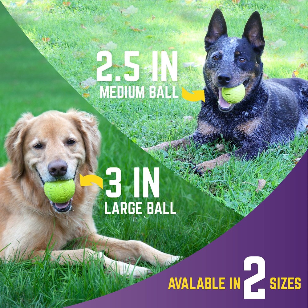 3 Inch Supreme Rubber Balls (4-Pack)