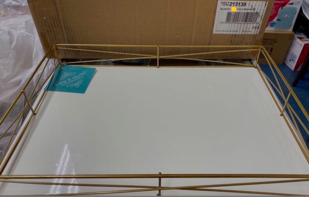 Mendel Rectangular Tray 16.5 In X 12 In By kate & laurel