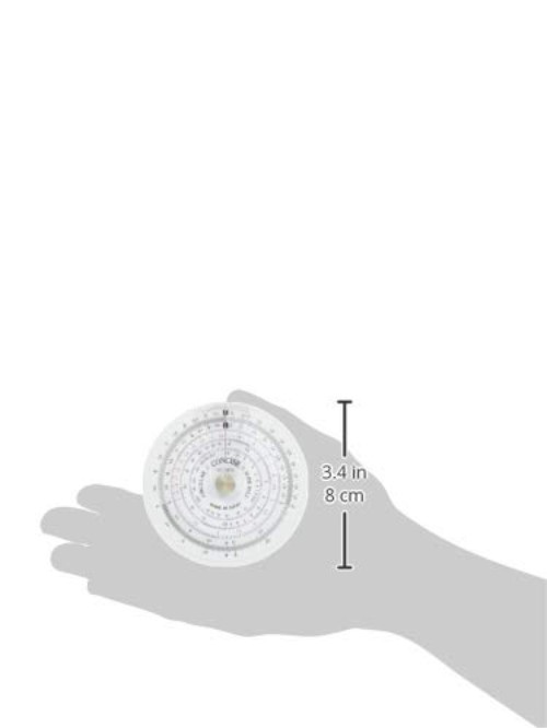 Ruler Circular Calculator 28N