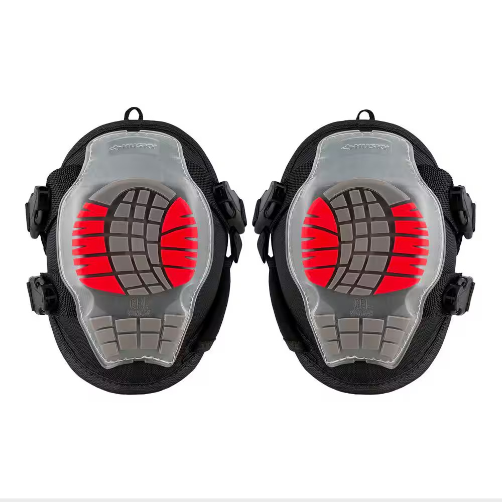 Gel Soft Cap Construction Work Knee Pads (2-Pair)