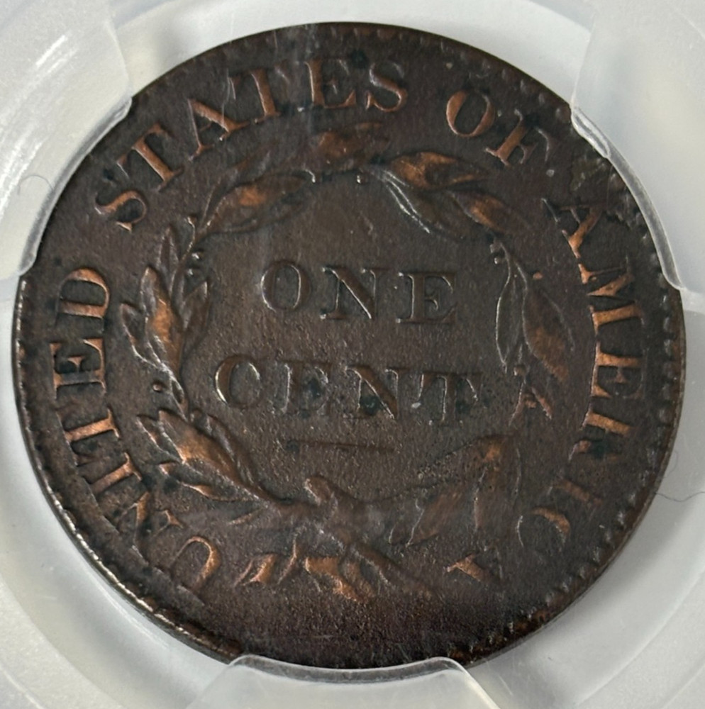 1825 Large Cent PCGS XF Detail