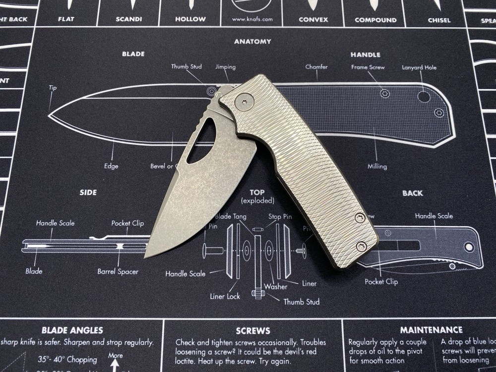 OZ Machine Co - Roosevelt / Stonewashed Golf Putter Scale / Dark Stonewashed XHP