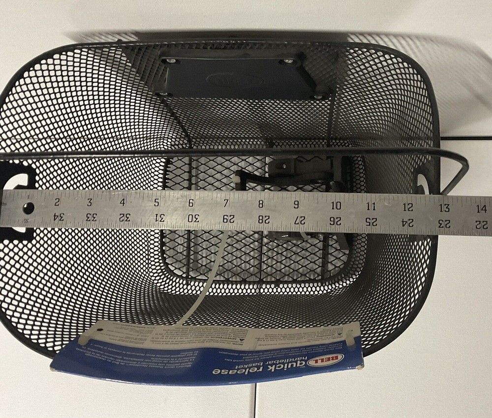 Bell Quick Release Handlebar Basket New in Package
