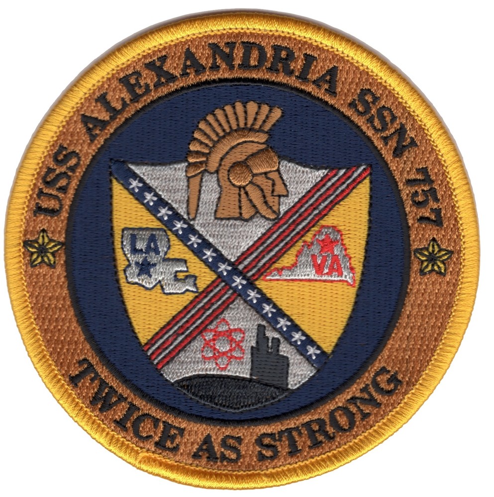 SSN-757 USS Alexandria Patch