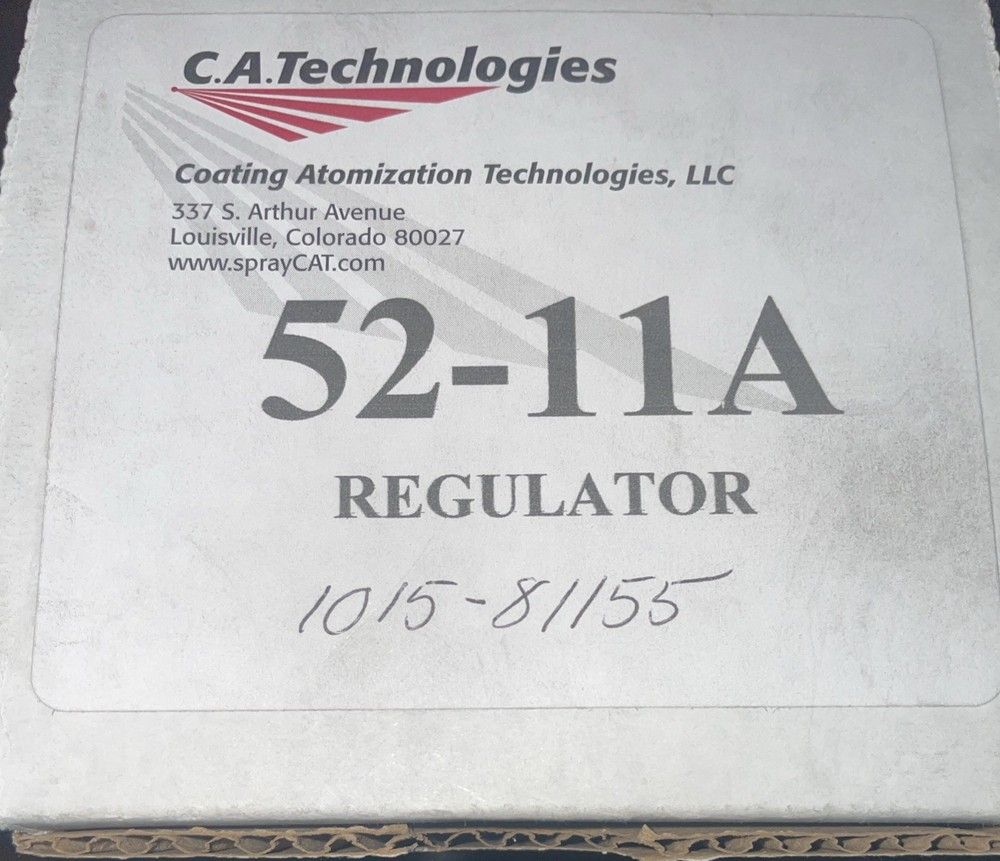 Titan / C.A. Technologies Complete Air Regulator Assembly (52-11A)