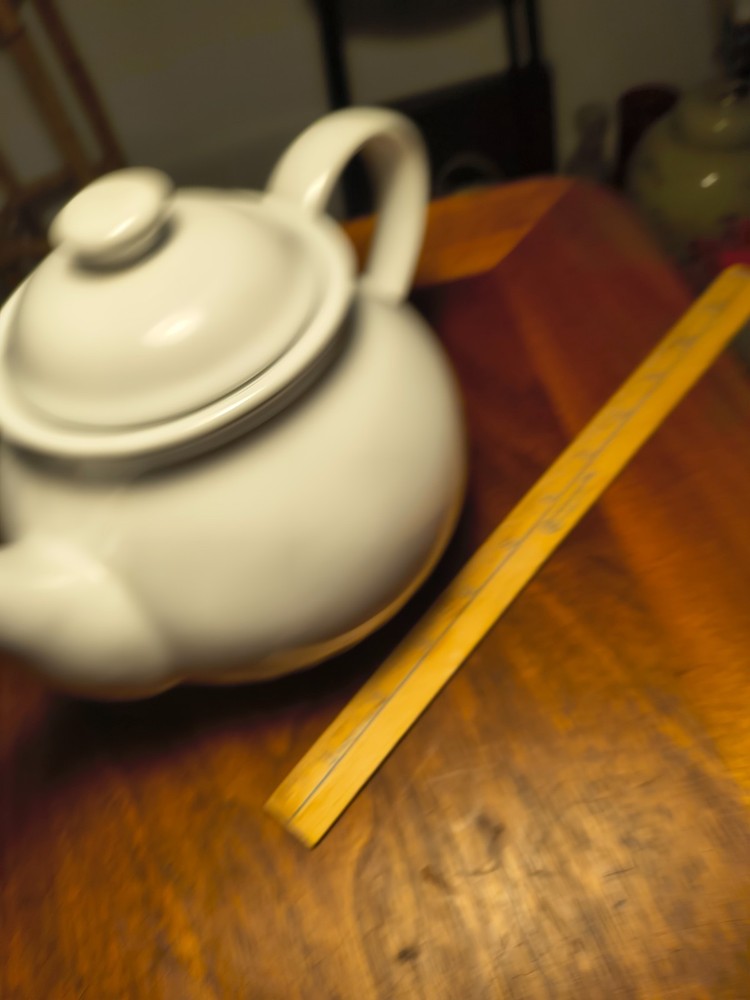 Corelle Coordinates Stoneware Teapot White Enhancement Pattern 1995- 2015