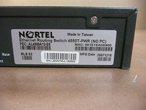 Nortel AL4500A12-E6 Ethernet Switch