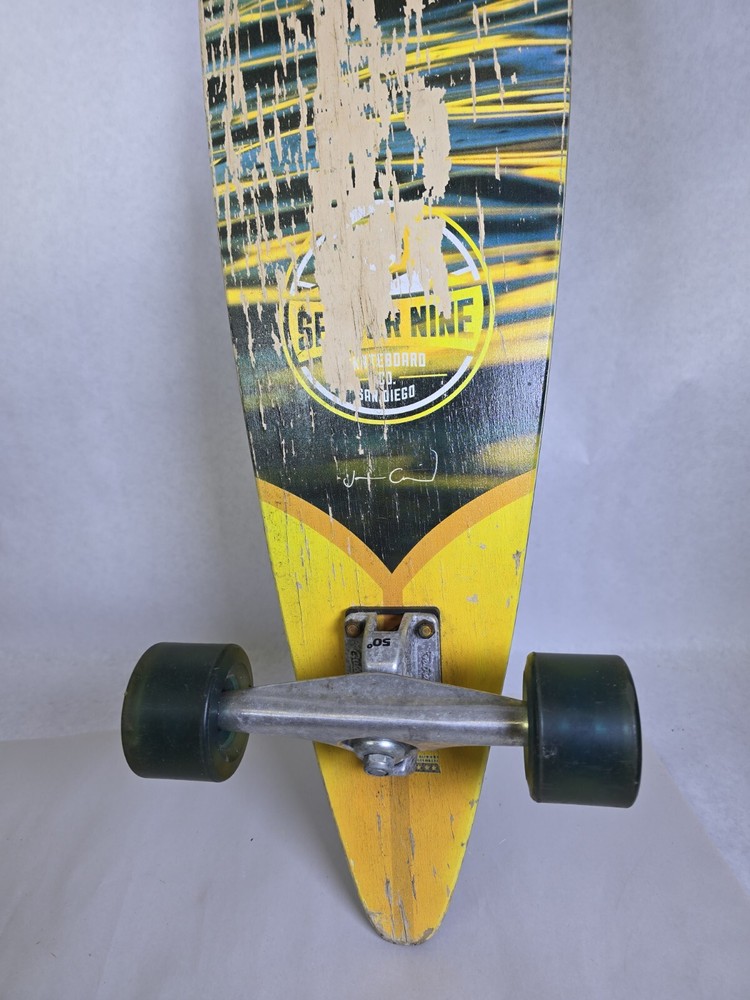 Vintage Sector Nine Ledger Longboard 38" Gullwing 50 Trucks