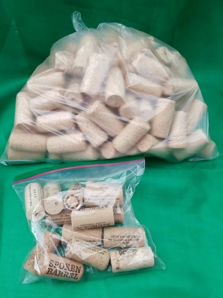 113 Wine Bottle Corks - Great for crafting! *Used
