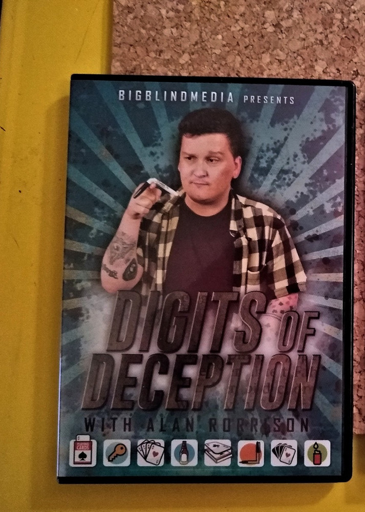 Digits of Deception by Alan Rorrison - New Magic DVD