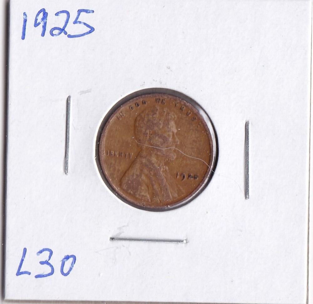 1925 Lincoln Cent  L30