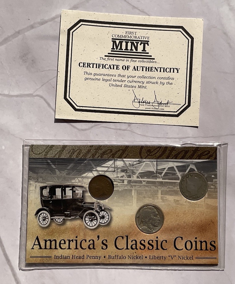 America’s Classic Coins - W/ COA