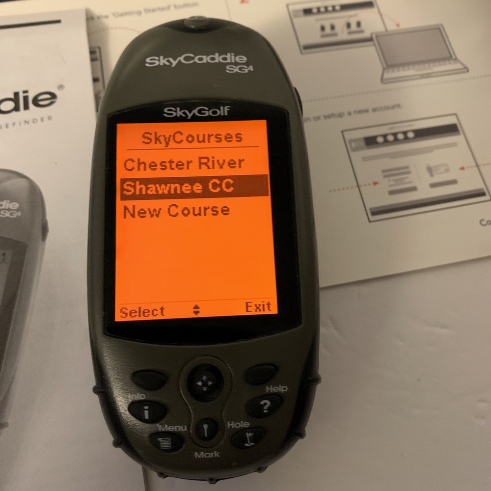 SkyGolf SkyCaddie SG4 Handheld/-Tested -/works