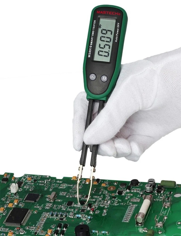 MS8910 Smart SMD RC Resistance Capacitance Diode Tester LCD Display Multimeter