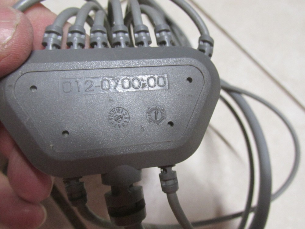 Burdick 10 Lead ECG Cable w/ Leads ref: 00700