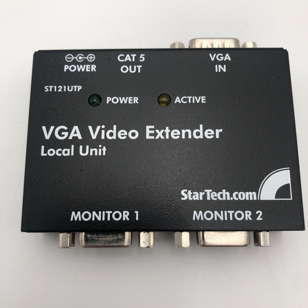 NOS OPEN BOX StarTech.com VGA Video Extender V32011LA00124 Local Unit READ