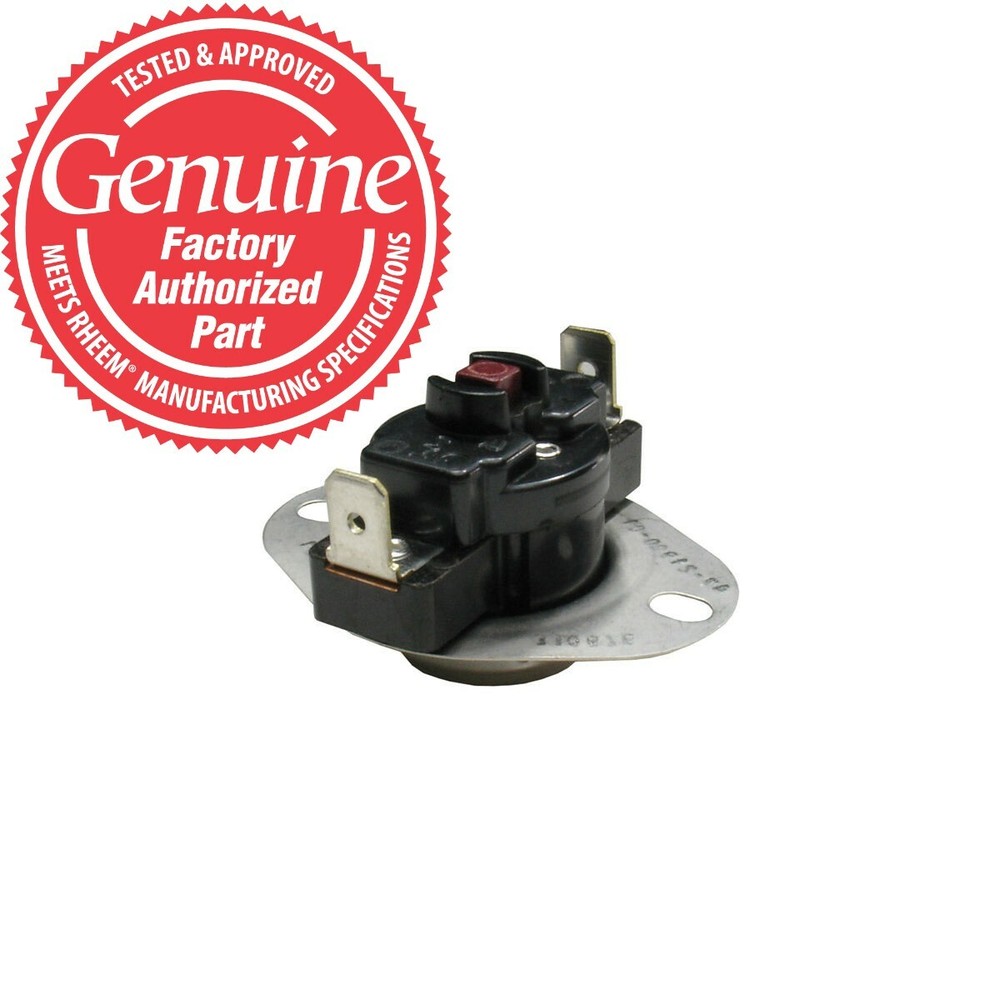 Rheem Ruud 47-21900-01  Limit Switch Manual Reset Flanged