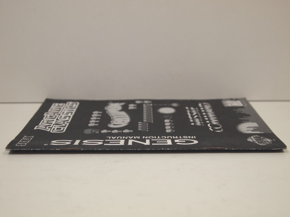 Arcade Classics (SEGA Genesis) Authentic MANUAL ONLY