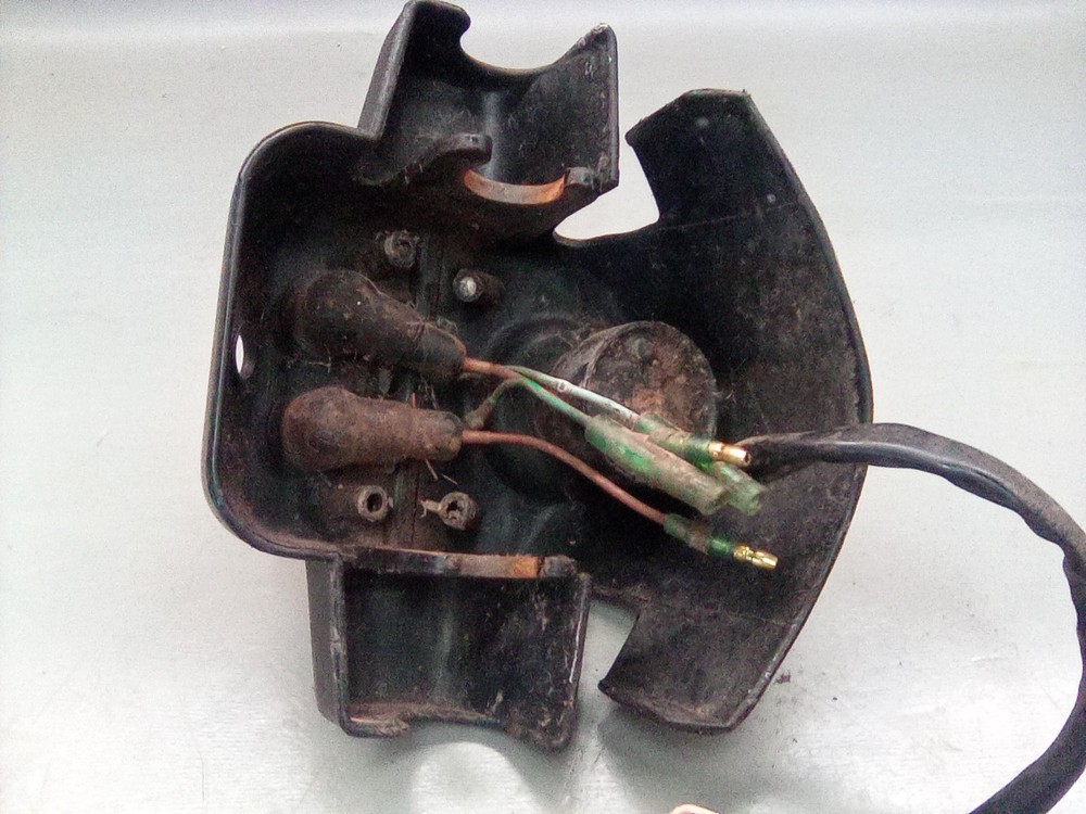 1996 Yamaha Timberwolf 250 Dash Console Indicator Lights Ignition Switch Panel