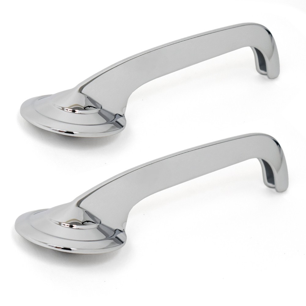 Inside Door Handle Chrome PAIR 1952-1956 Customline
