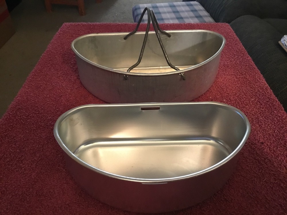 Pair of Aluminium Pans