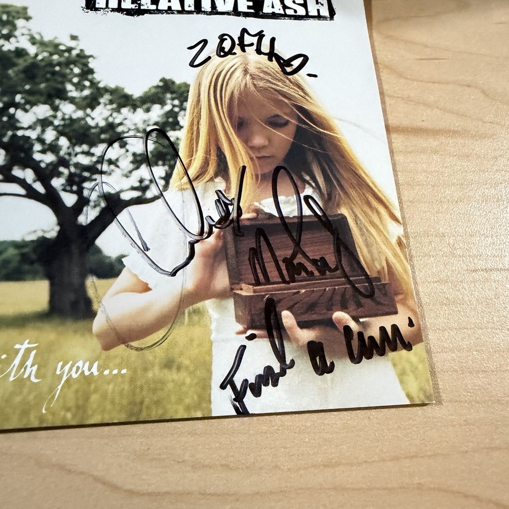Relative Ash - Signed - Out Time With You… CD Autographed